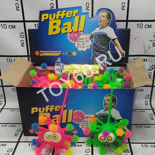 Мякиш-мяч 24 шт в блоке 9008