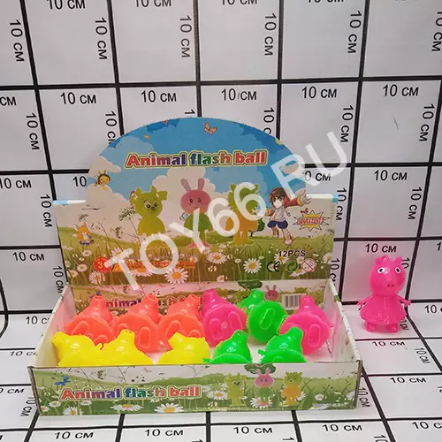 Игрушка пищалка 12 шт в блоке 9018