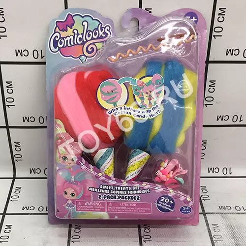 Сюрприз Candysloks с аксессуарами для волос 91202 Сюрприз Candysloks с аксессуарами для волос 91202