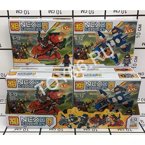 Конструктор Нексо 8 шт. в блоке 92003