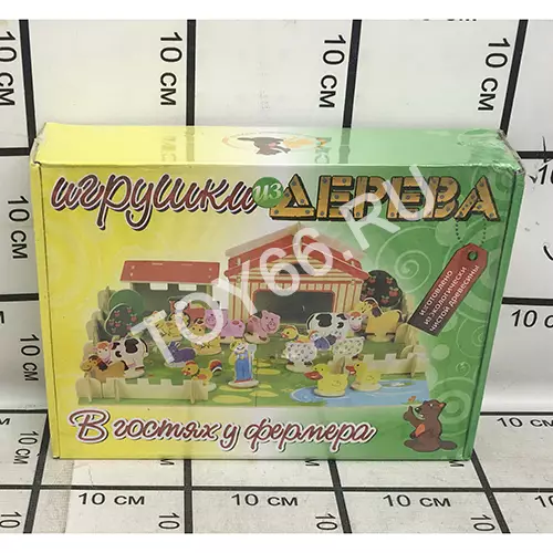 Деревянная игрушка в гостях у фермера 93-108