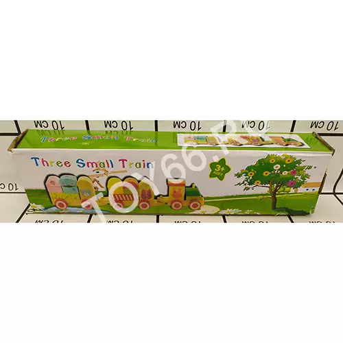 Паровозик+ Кубики (дерево) 93-15