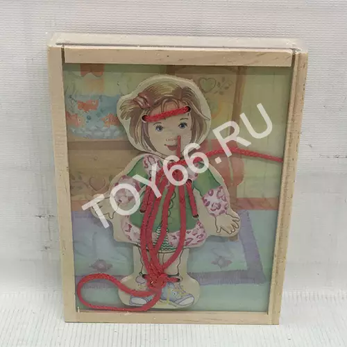 Игрушка-шнуровка (дерево) 93-19