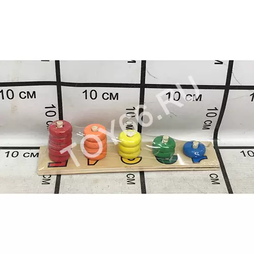 Логическая игрушка Сортер (дерево) 93-2