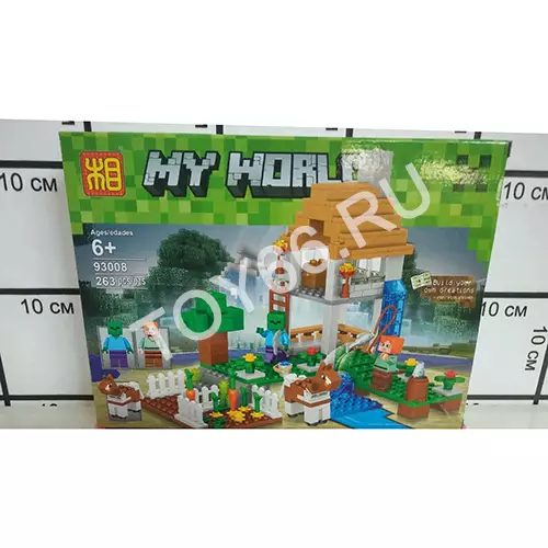 Конструктор Мой Мир 263 дет. 93008