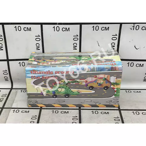 Деревянная игрушка Транспорт-шнуровка 94-4