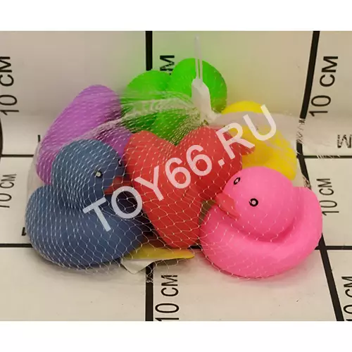 Уточки резиновые 6 шт. в уп. 942-B