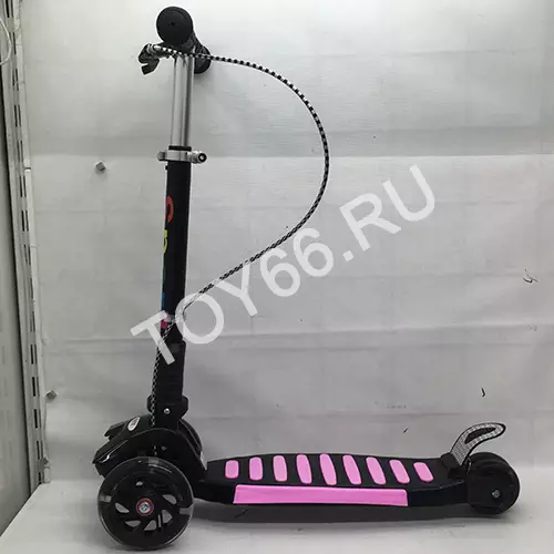 Самокат с ручным тормозом 9660