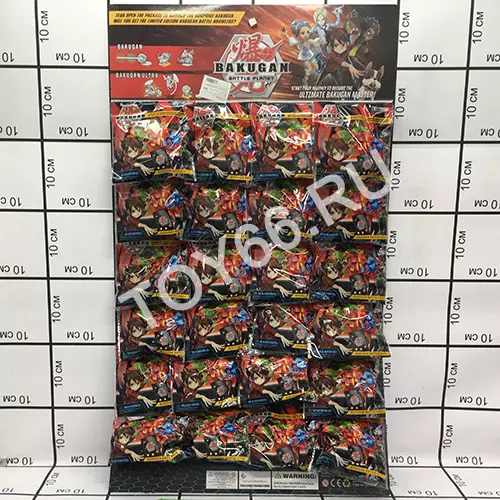 Бакуган 24 шт на блистере 999-01