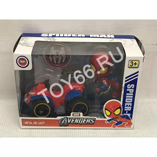 Супергерои на машинке A004