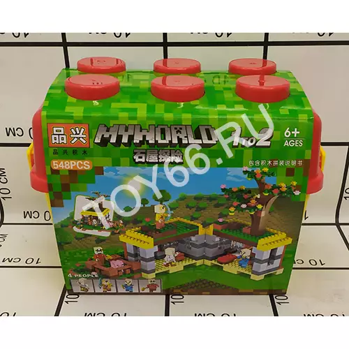 Конструктор Мой Мир 548 дет. A054