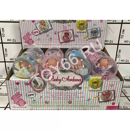 Пупс в шаре 24 шт в блоке A258A