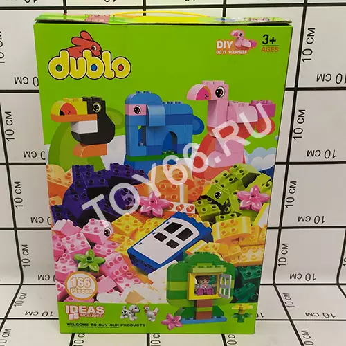 Конструктор для малышей 3+ 166 дет. A822