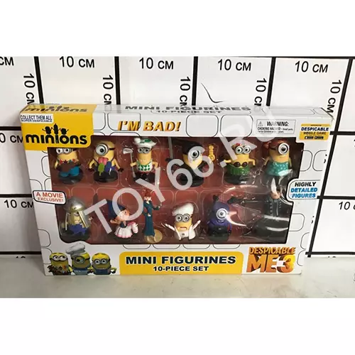 Миньоны набор 12 героев AD221-1550