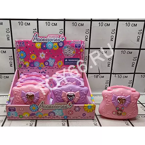 Сумочка с аксессуарами 8 шт в блоке BT809