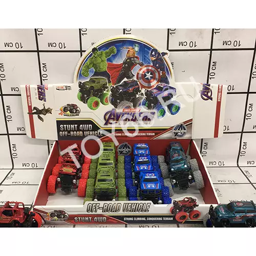 Багги супергерои 12 шт в блоке CB6868E