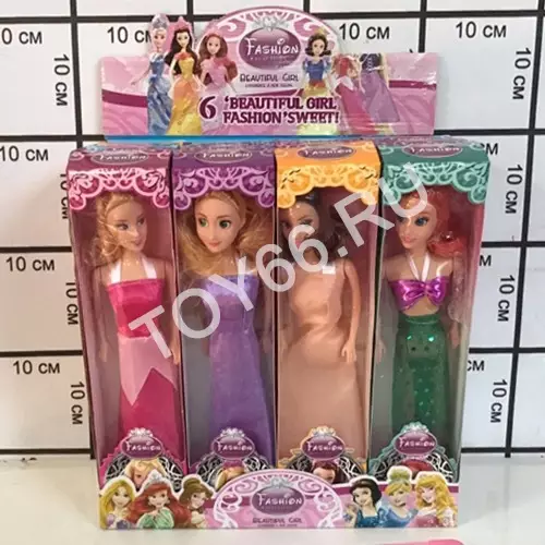 Куклы Принцессы в боксе 12 шт D-808 Куклы Принцессы в боксе 12 шт D-808