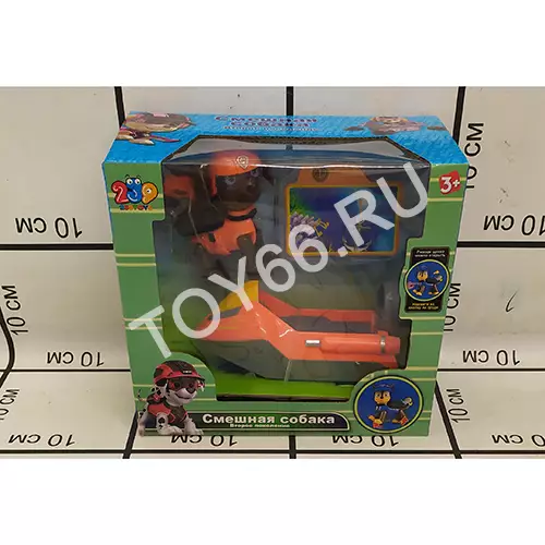 Собачки на машинках с жетоном G022E