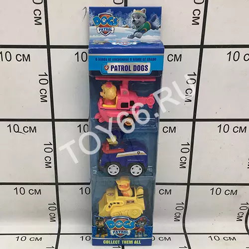 Собачки 3 шт в наборе G4