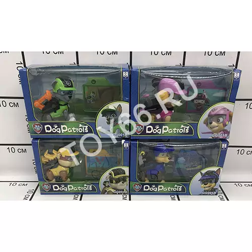 Собачки со значком GG001B