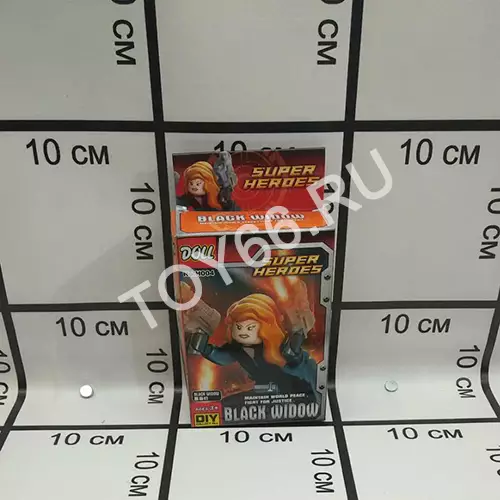 Конструктор Супергерои 8 шт в блоке H001-008