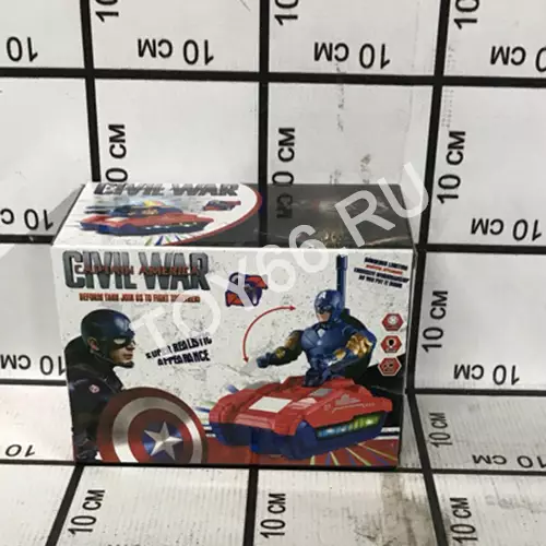 Капитан Америка машинка (свет, звук) HG782