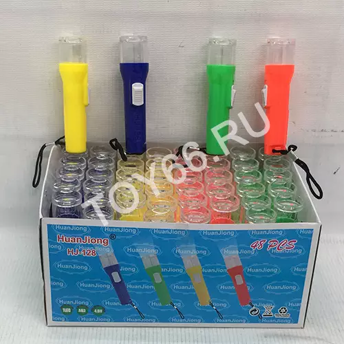 Фонарик 48 шт. в блоке HJ-128