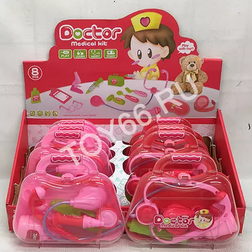 Набор доктора 8 шт в блоке