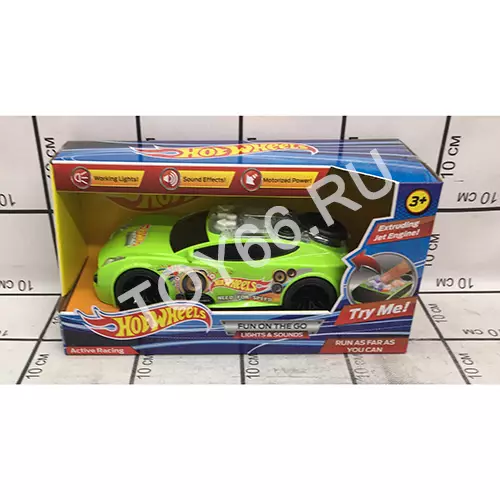 Машина Хот Вилс (свет, звук) HW-18 Машина Хот Вилс (свет, звук) HW-18