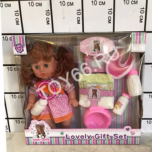 Пупс (подгузник, бутылочка, горшок) HX312-8