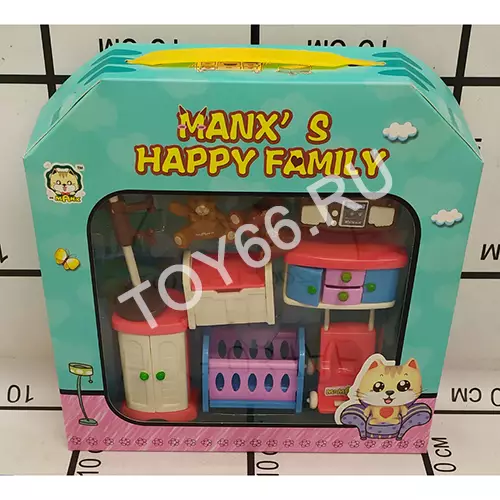 Счастливая семья с мебелью HY-037AE