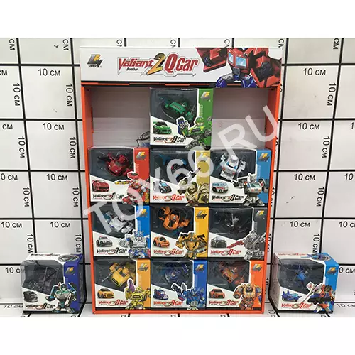 Робот-Трансформер 12 шт. в блоке J8028