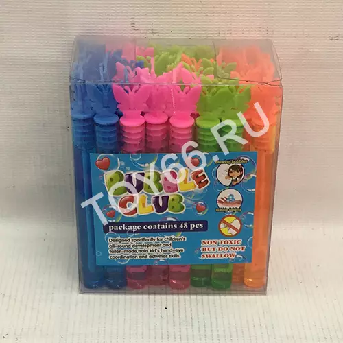 Мыльные пузыри 48 шт в блоке JH-203-A