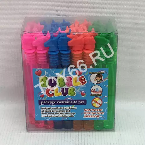 Мыльные пузри 48 шт в блоке JH203-C