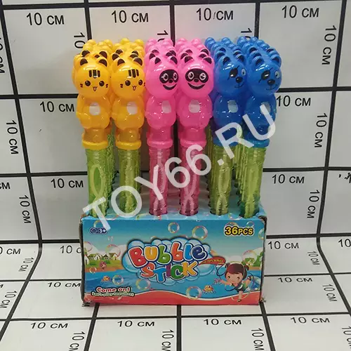 Мыльные пузыри 36 шт в блоке JH56