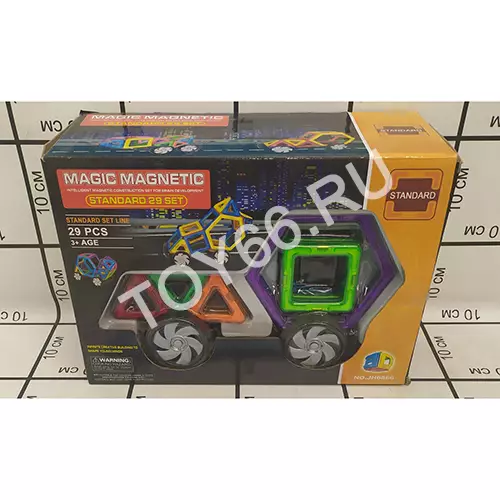 Конструктор Магнитный 29 дет. JH6866-L