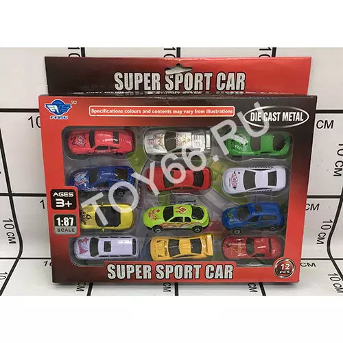 Модельки 12 шт. в наборе JP636