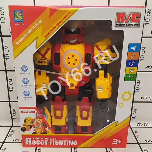 Робот (свет, звук) Р/У KD-8811A