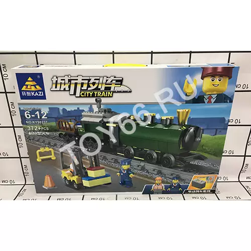 Конструктор Поезд 372 дет. KY98237 Конструктор Поезд 372 дет. KY98237