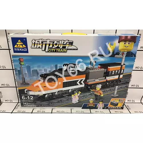 Конструктор Поезд 342 дет. KY98241 Конструктор Поезд 342 дет. KY98241