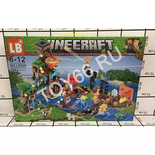 Конструктор Герои из кубиков 722 дет. LB508