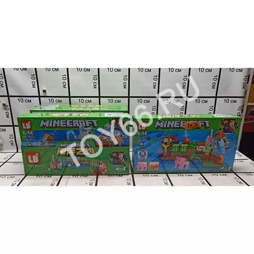 Конструктор Мой мир 4 шт в блоке LB533-1