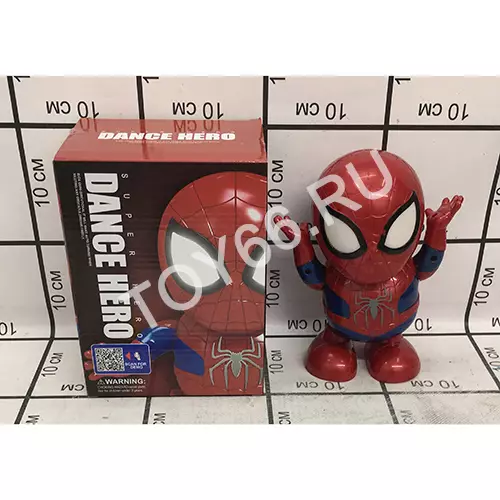 Супергерой паук, танцует, свет, звук LD-155D