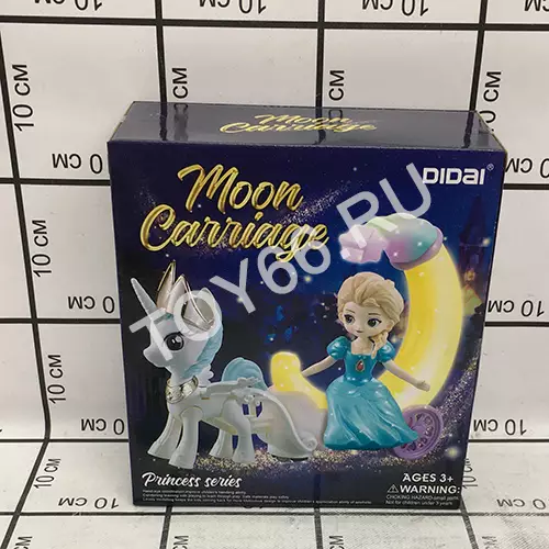Игрушка Лунная карета с принцессой (свет) LD-156A Игрушка Лунная карета с принцессой (свет) LD-156A