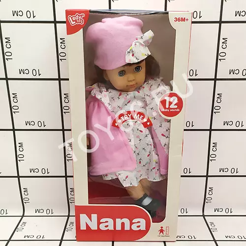 Пупс Nana 12 мелодий LD68006B
