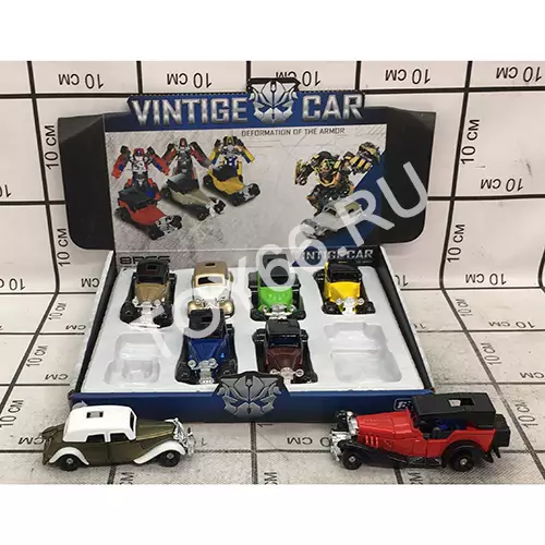 Машинки Трансформер 8 шт. в блоке LF805