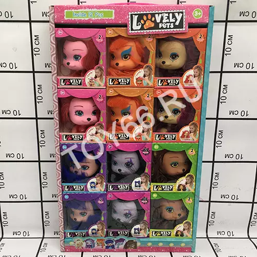 Любимые Питомцы 12 шт. в блоке LK2007