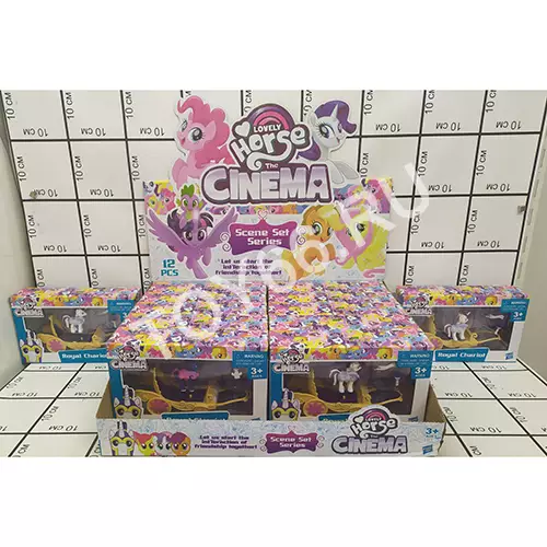 Мультгерои Пони в кино 12 шт. в блоке LL03