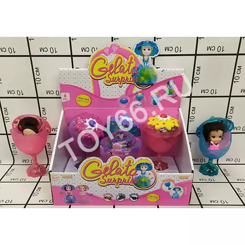 Кукла в бокале 6 шт. в блоке LM2389