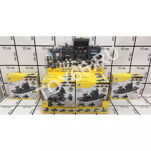 Конструктор Спецназ 8 шт. в блоке LXA260